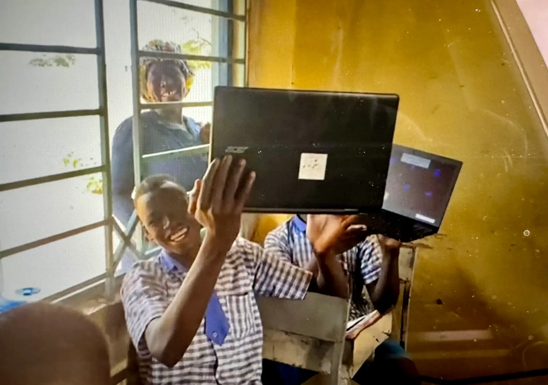 Laptops von Labdoo im Einsatz